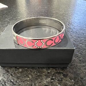 Coach enamel bracelet 2.5”